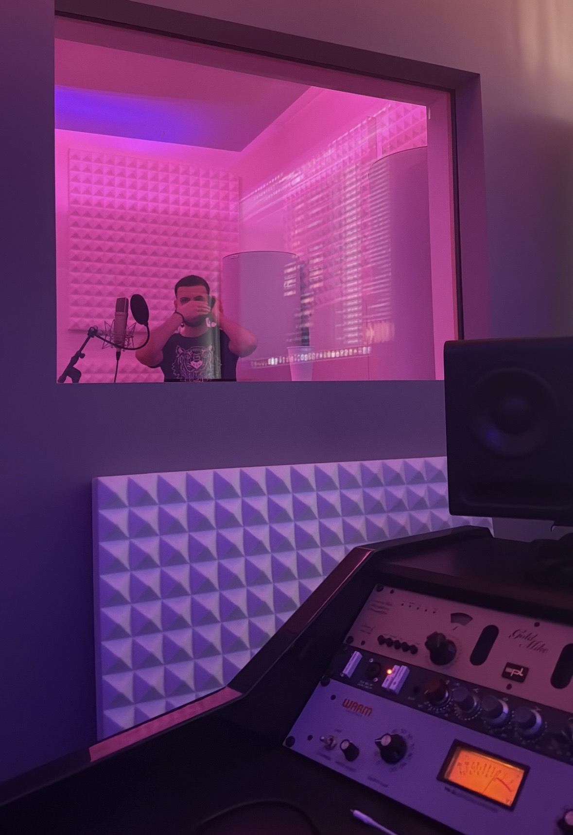 Vocal Booth im Playground Studio